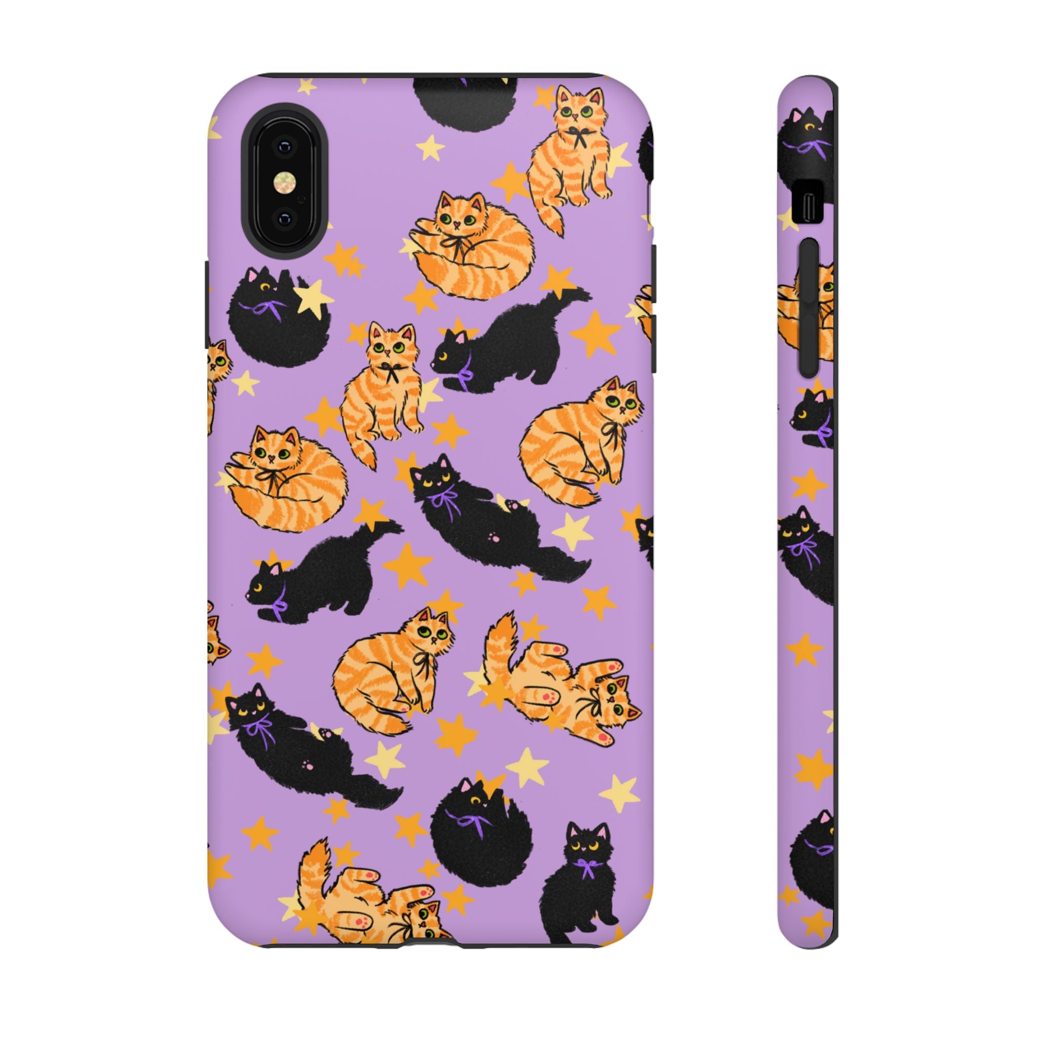 All The Kitties Phone Case - Purple