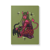 Green Hair Demon Darling Journal