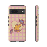 Butterfly and Dog Phone Case