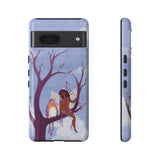 Purple Bird & Fairy Phone Case