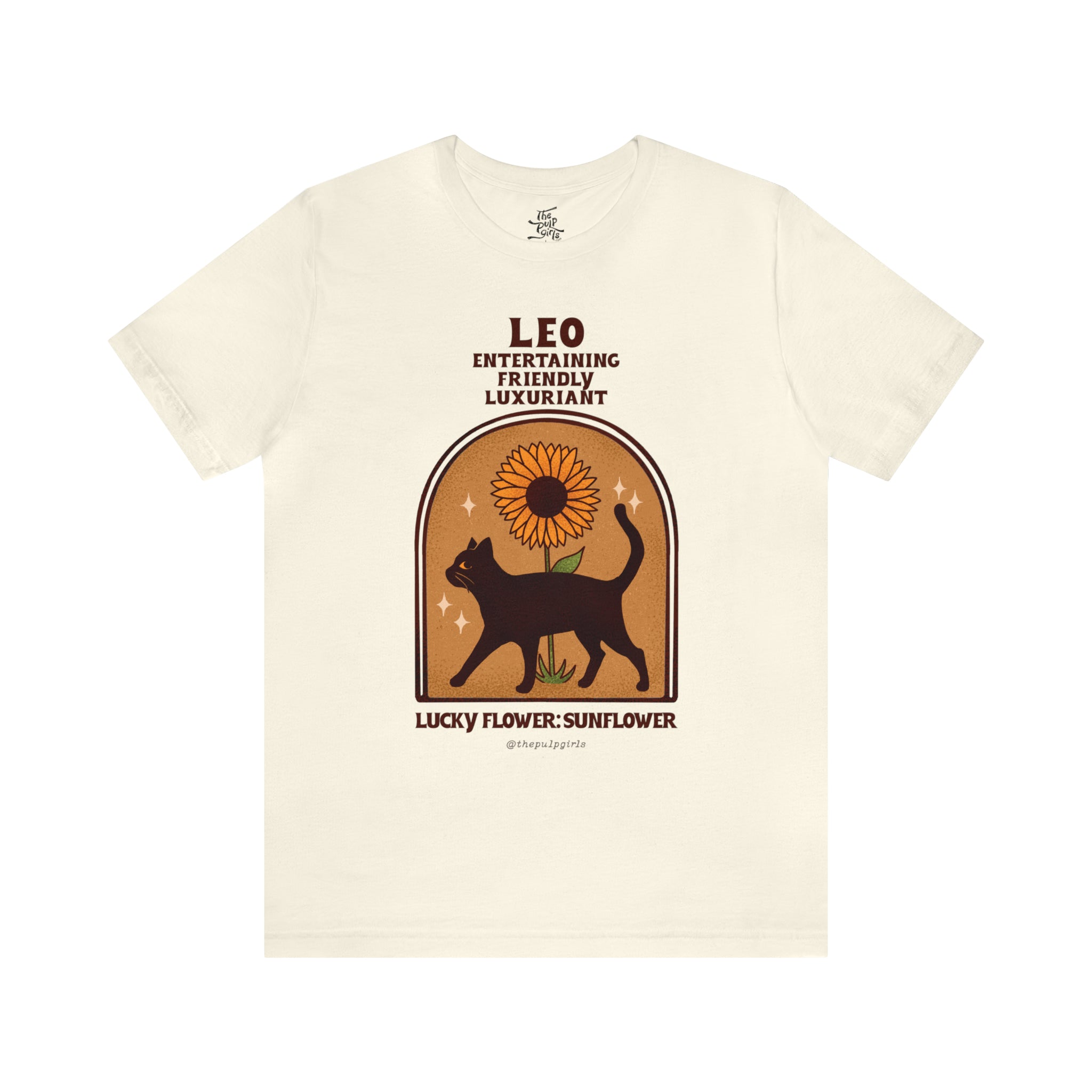 Leo Cat Astrology Tee