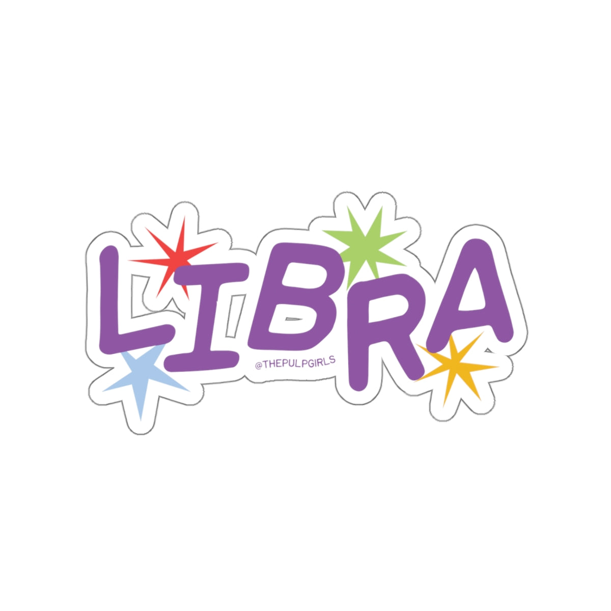 LIBRA Kawaii Vinyl Stickers