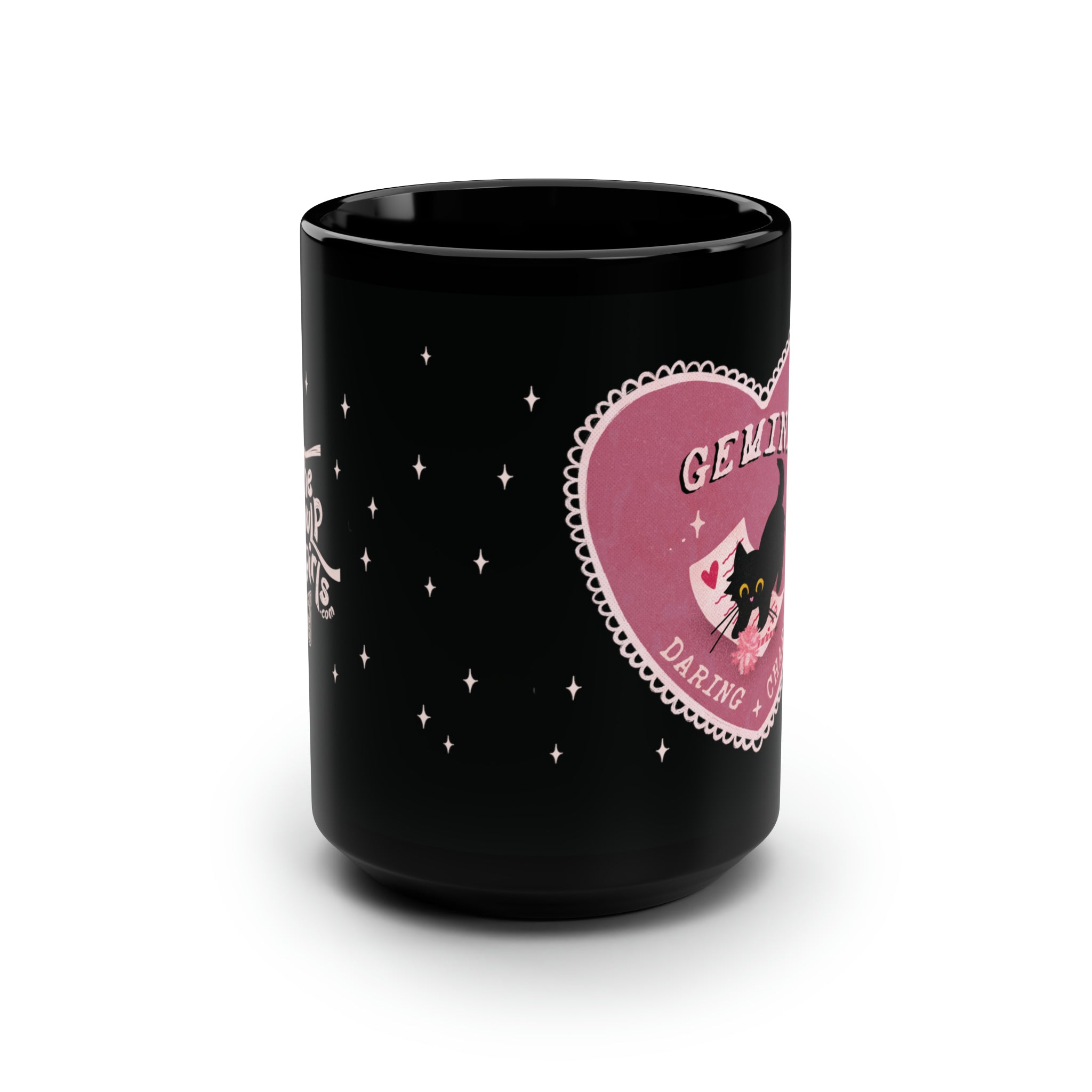Love Cat Astrology Mug - Gemini 15oz
