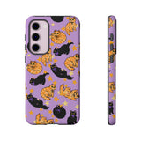 All The Kitties Phone Case - Purple