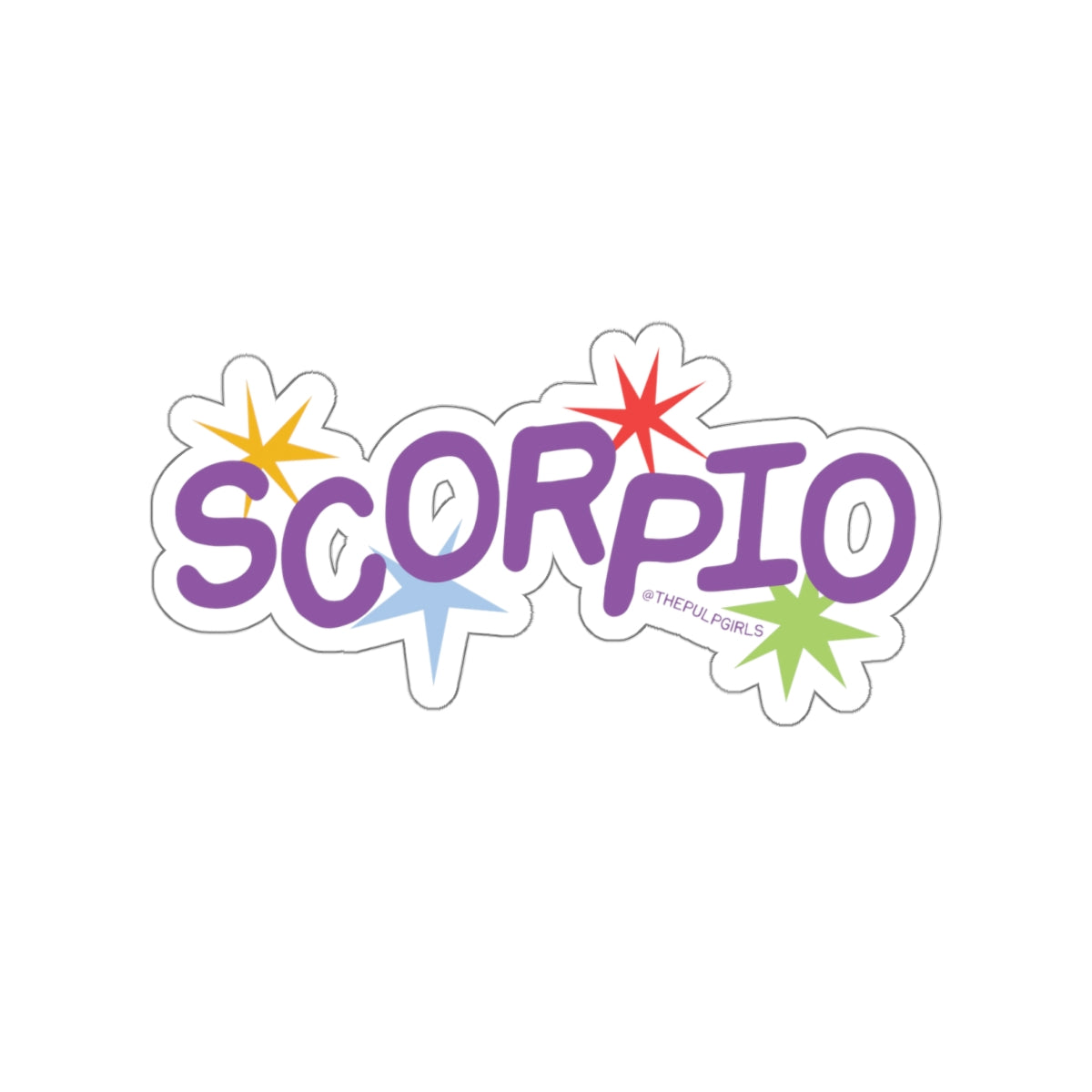 SCORPIO Kawaii Vinyl Stickers