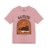 Gemini Spooky Cat Astrology Tee