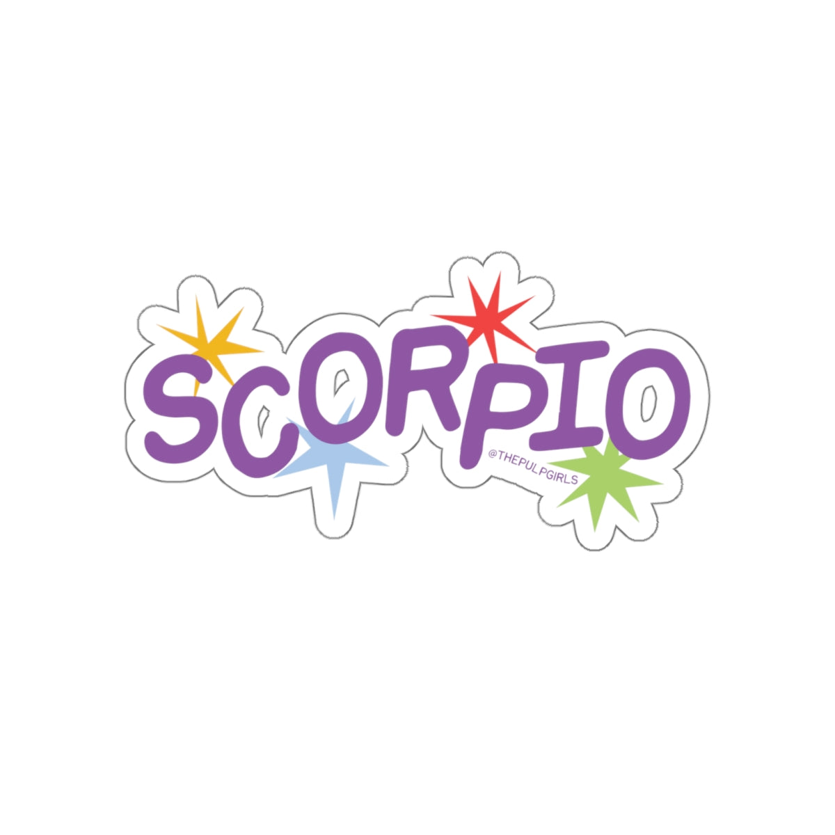 SCORPIO Kawaii Vinyl Stickers