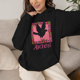 Aries Whimsical Crow Hoodie