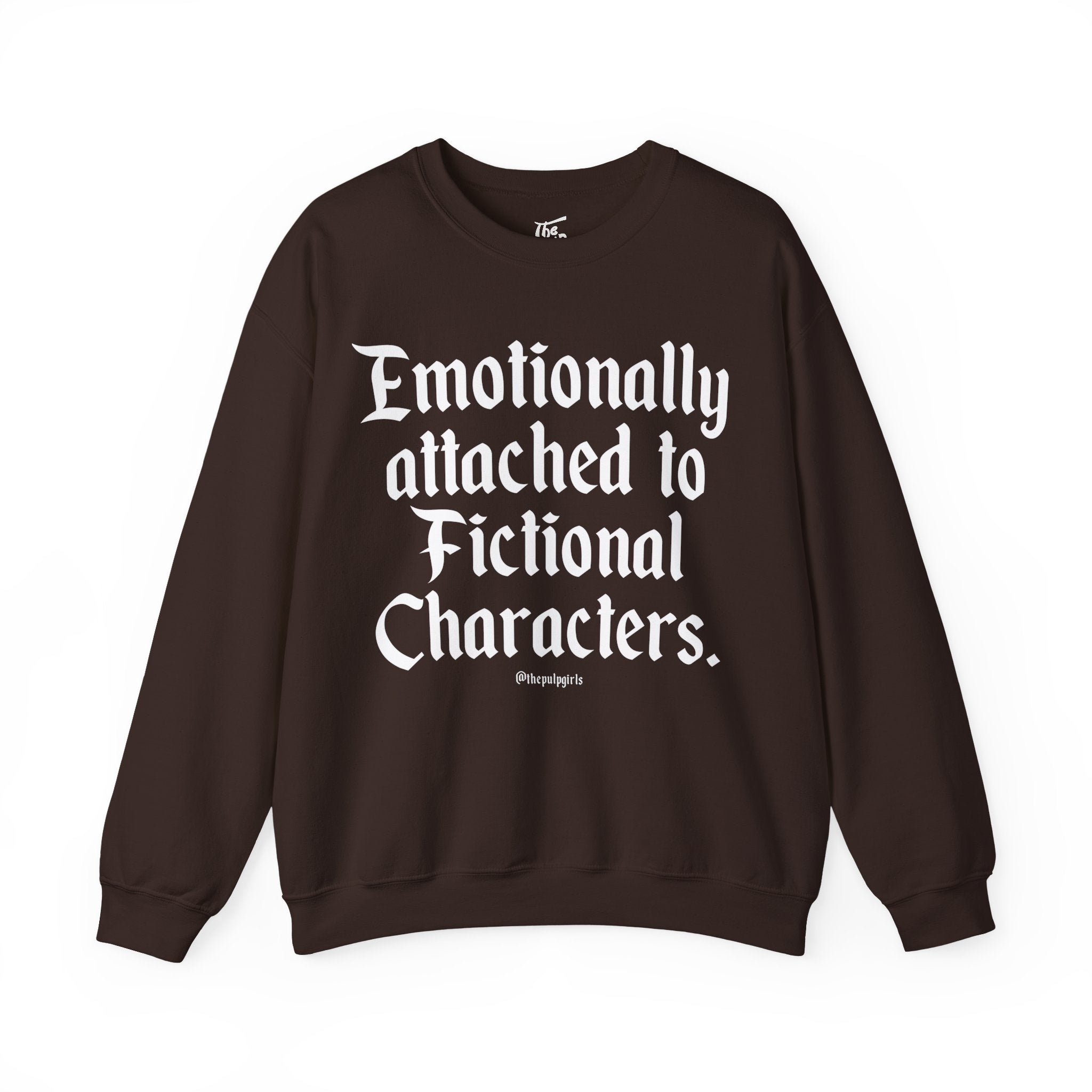 Emotionally Attached Readers Crewneck Sweatshirt