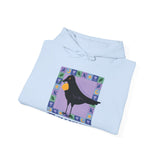 Taurus Whimsical Crow Hoodie