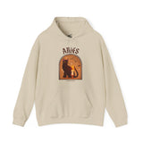 Aries Spooky Cat Astrology Hoodie
