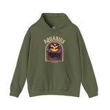 Aquarius Spooky Cat Astrology Hoodie