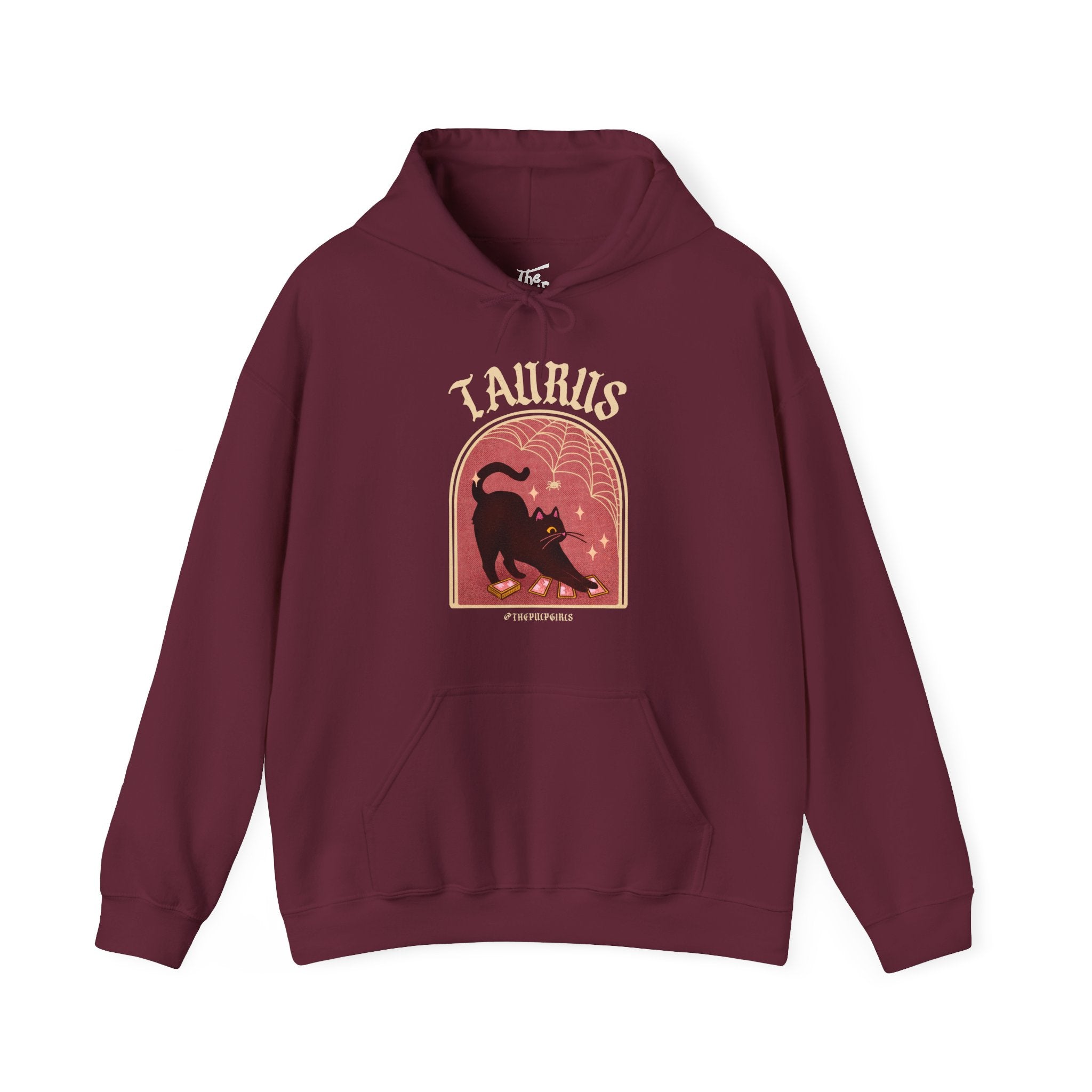 Taurus Spooky Cat Astrology Hoodie