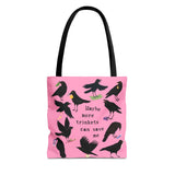 More Trinkets Crow Tote Bag
