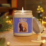 Aries Spooky Cat Astrology Candle