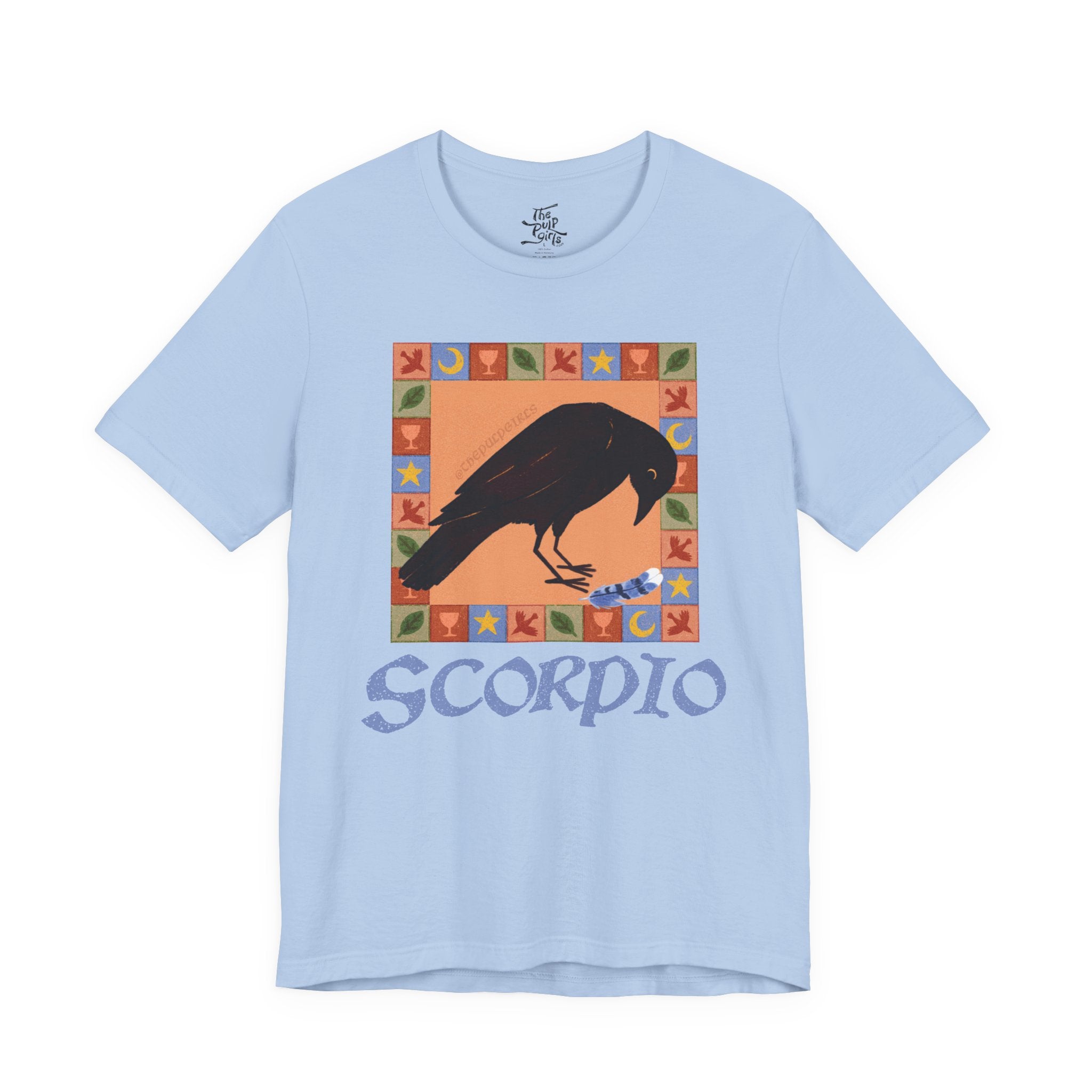 Scorpio Whimsical Crow Tee