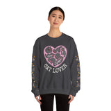 Grey Cat Lover Crewneck Sweatshirt