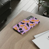 All The Kitties Phone Case - Purple