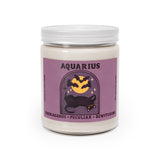 Spooky Cat Candle - Aquarius