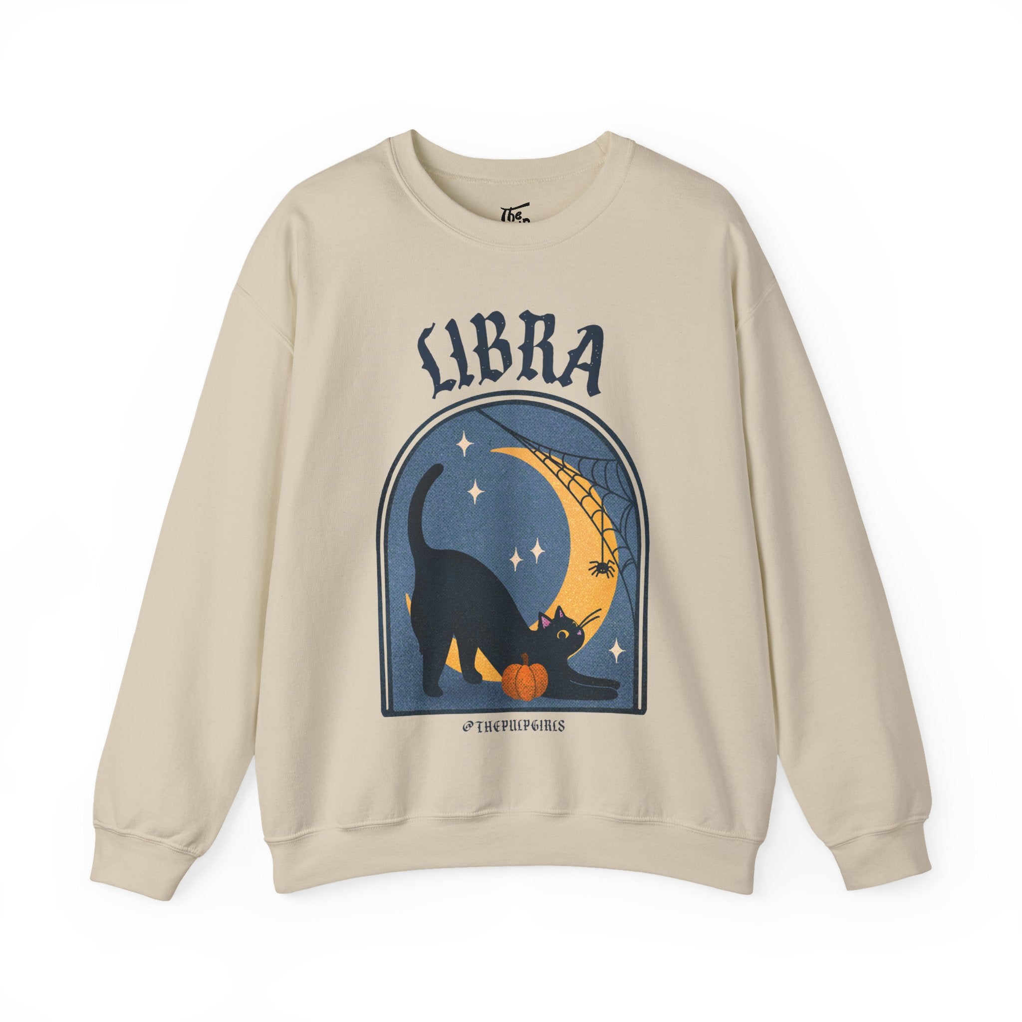 Libra Spooky Cat Astrology Crewneck