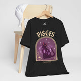 Pisces Spooky Cat Astrology Tee