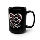 Black Cat Lover Mug 15oz