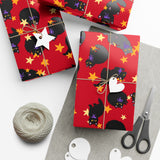 Black Cat Lover Gift Wrap Papers