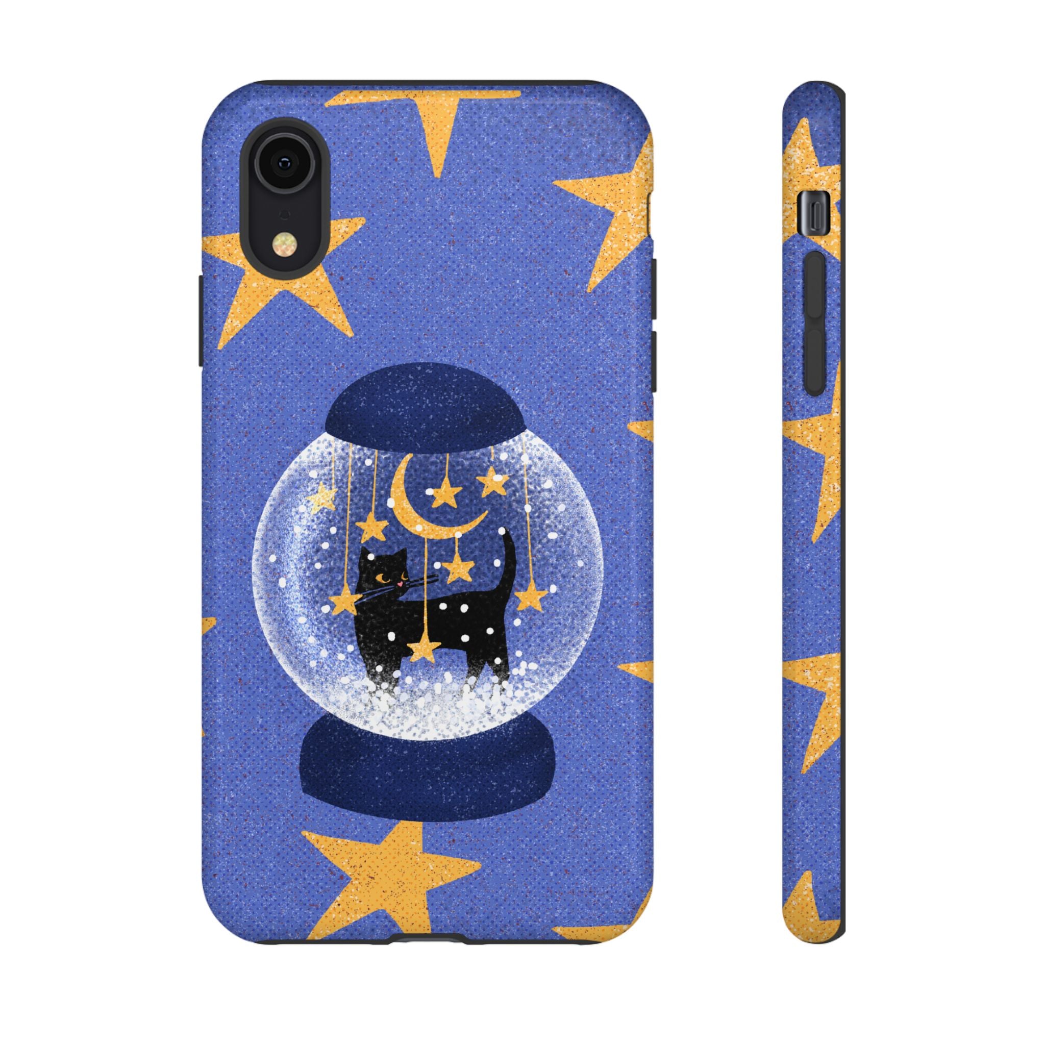 Snow Globe Kitty Phone Cases