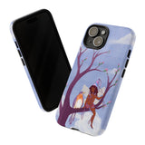 Purple Bird & Fairy Phone Case
