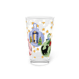 Christmas Kitty Pint Glass