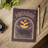 Aquarius Spooky Cat Astrology Journal