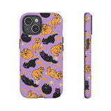 All The Kitties Phone Case - Purple