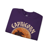 Capricorn Spooky Cat Astrology Crewneck