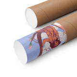 Pink Bird & Fairy Poster