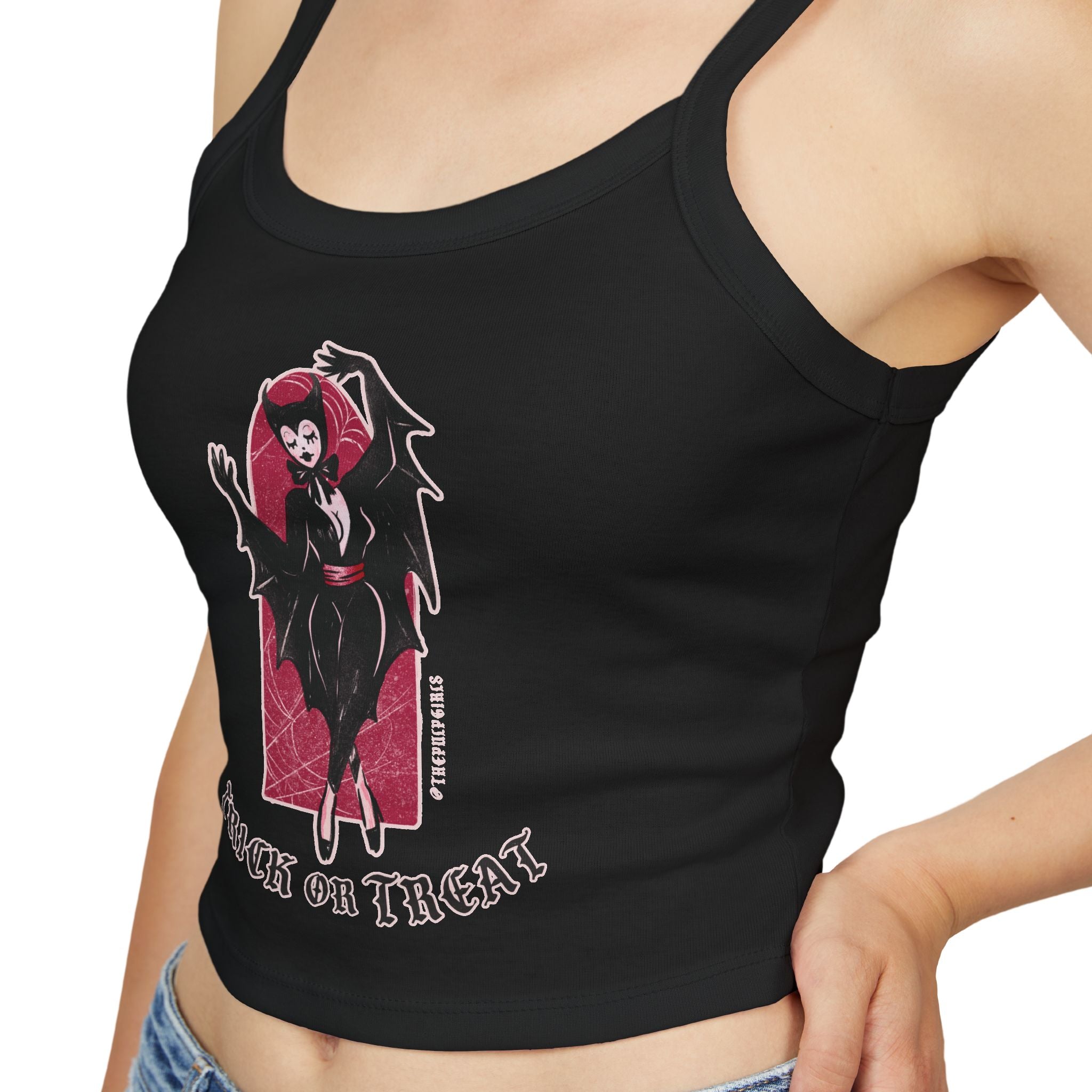 Pinup Vampire Babe Tank Top