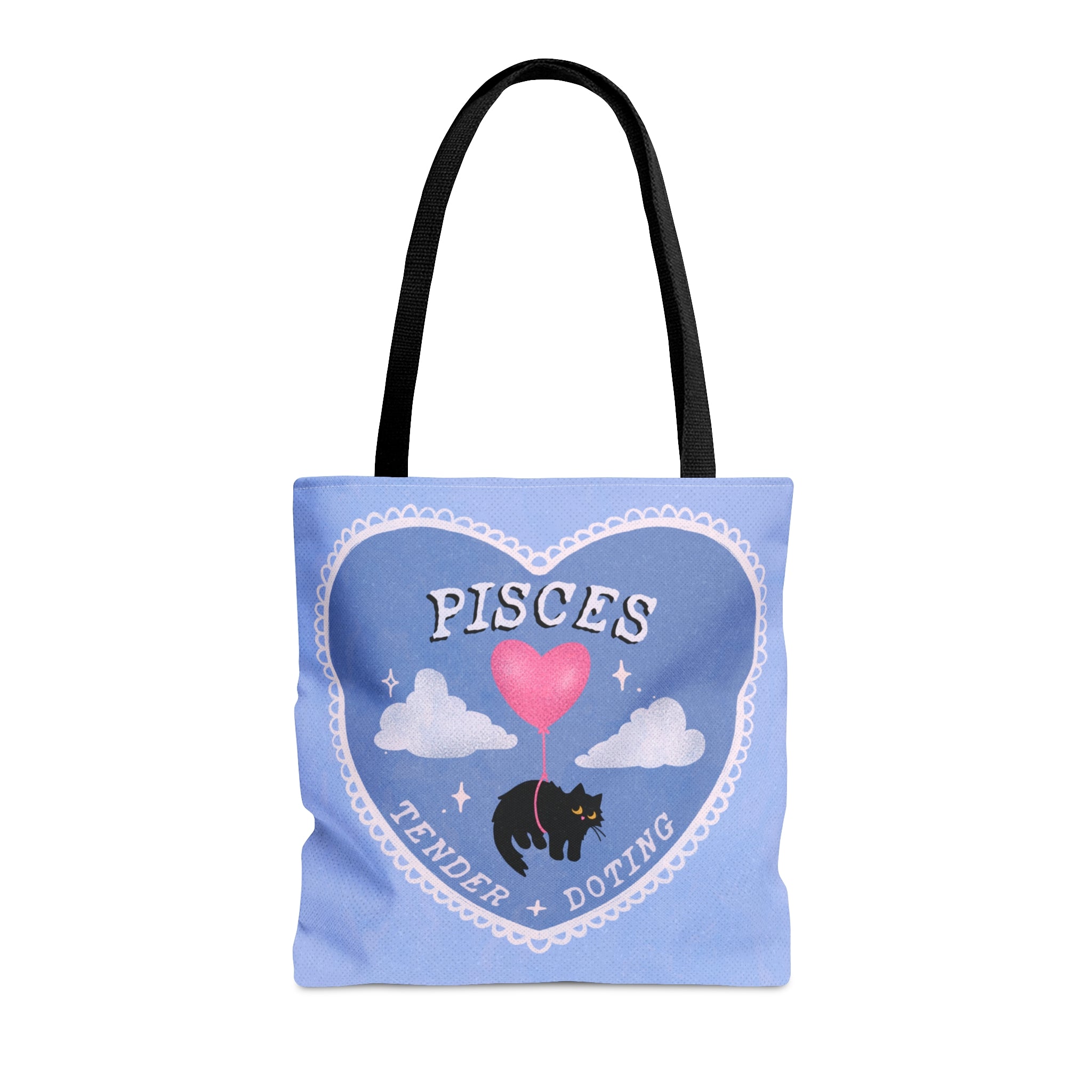 Pisces Love Cat Astrology Tote