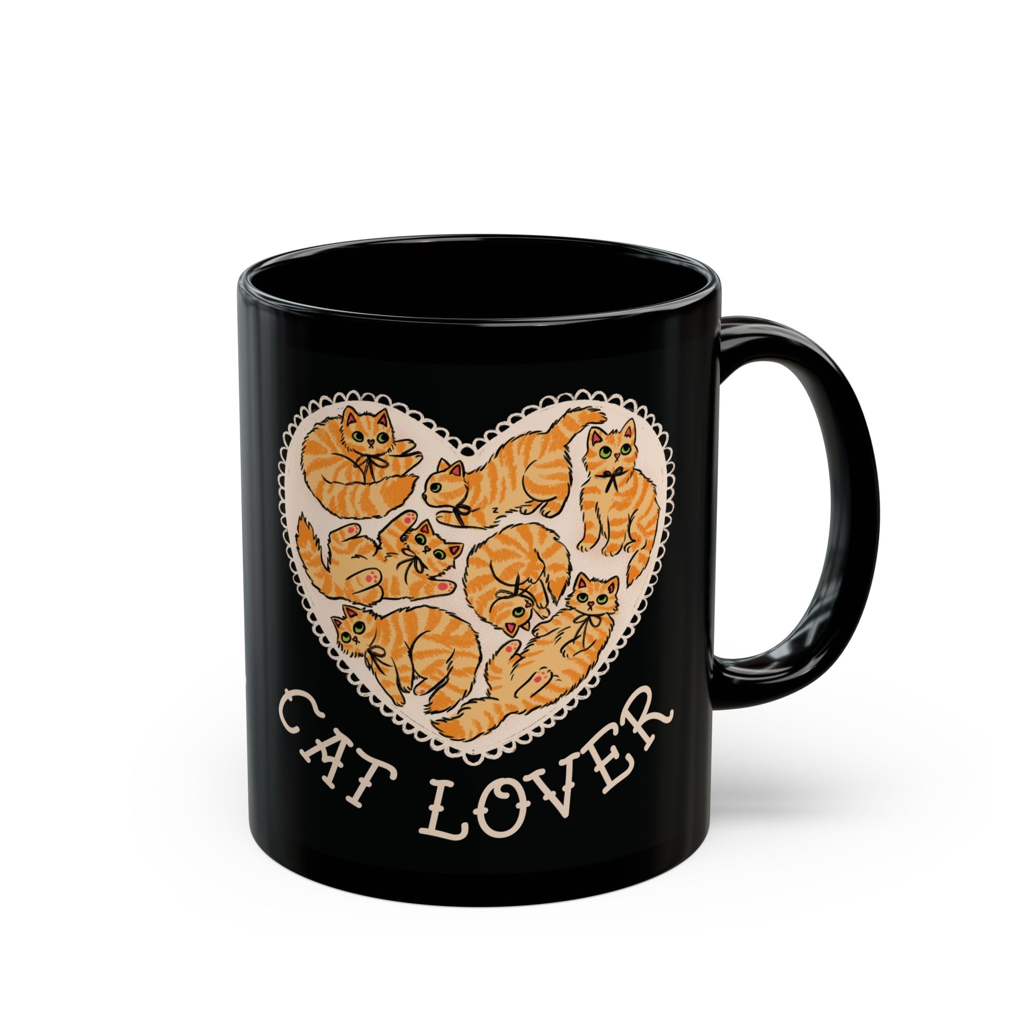 Orange Cat Lover Mug