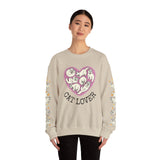 White Cat Lover Crewneck Sweatshirt