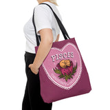 Pisces Lover Dog Astrology Tote