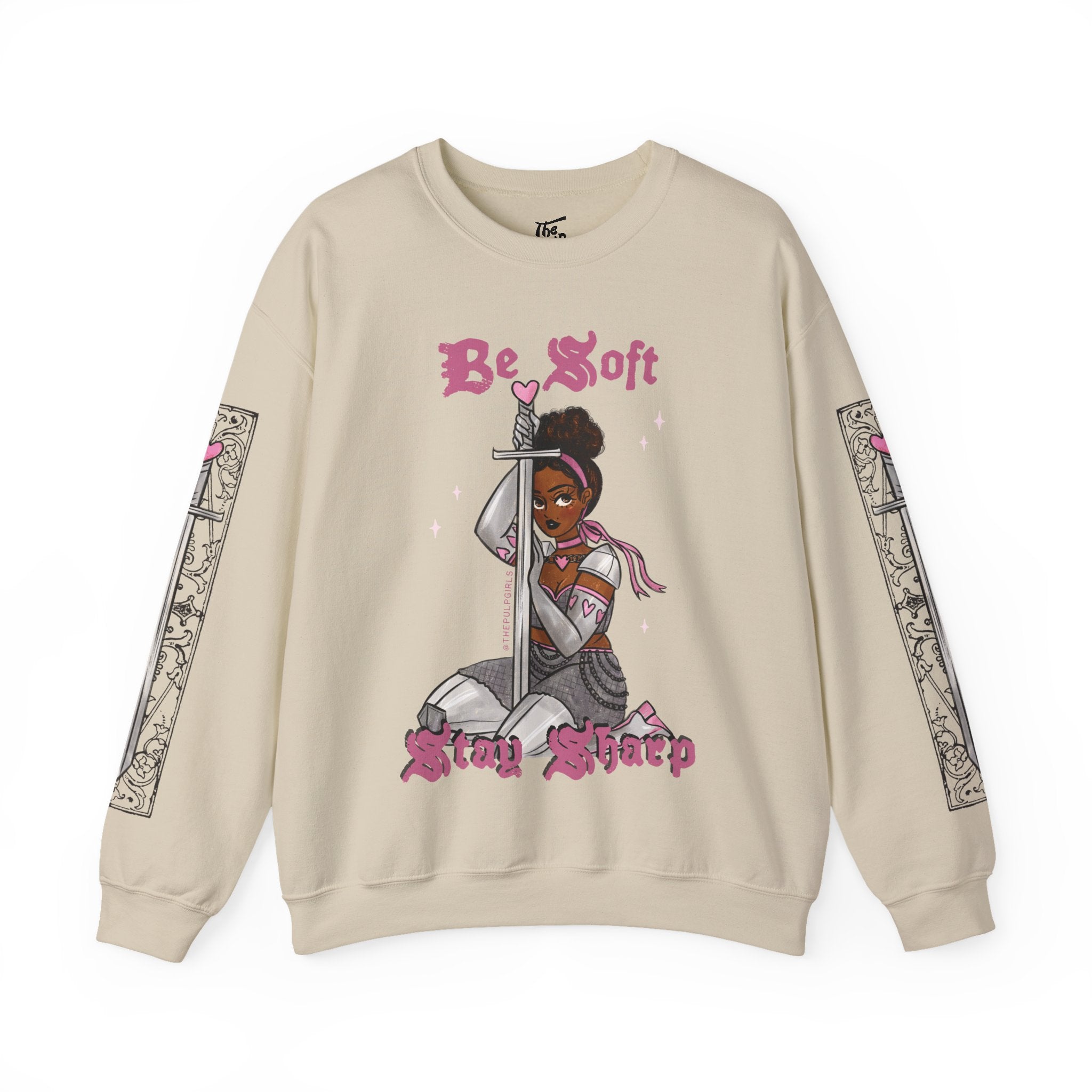 Be Soft, Stay Sharp Crewneck