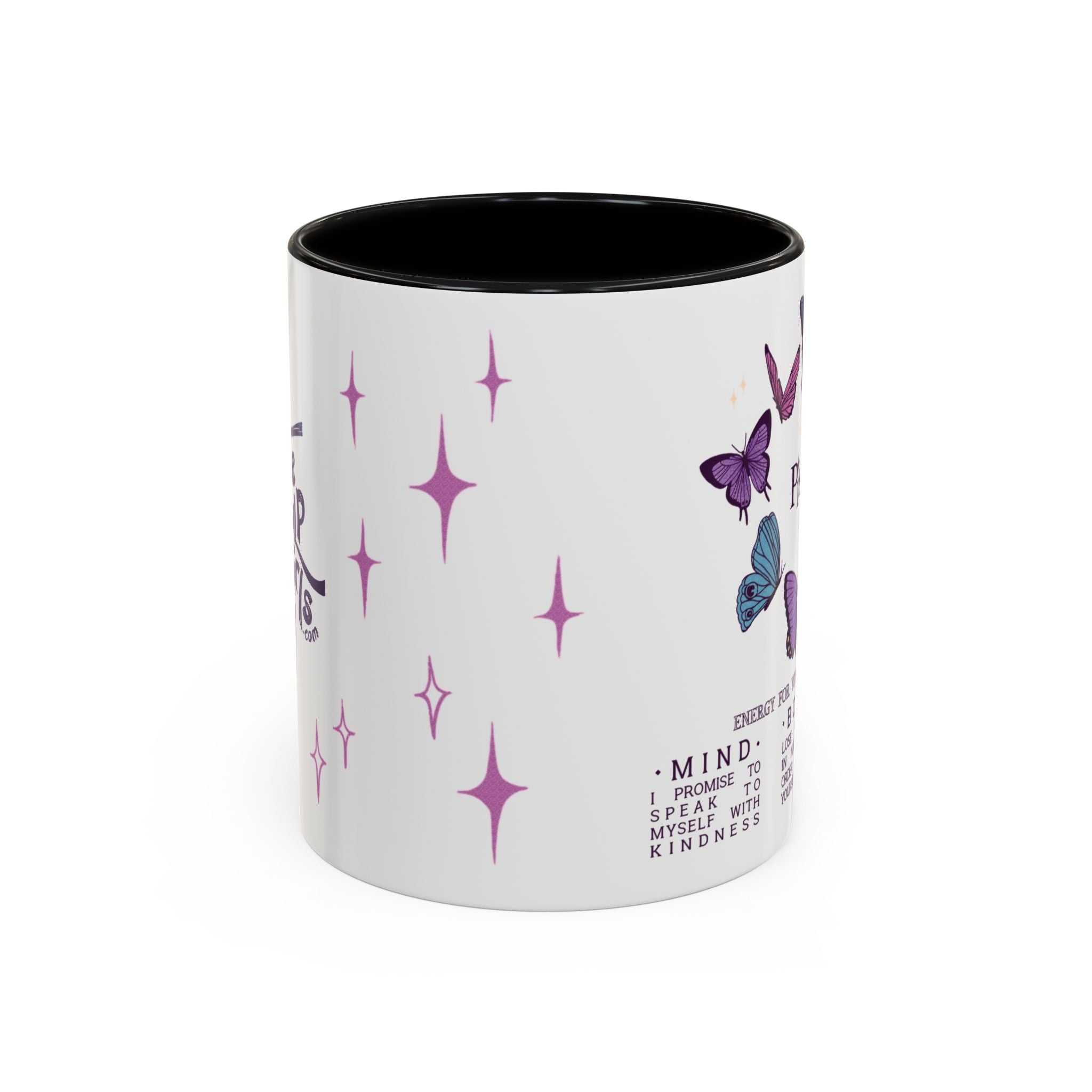 Pisces Butterfly Astrology Mug