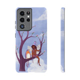 Purple Bird & Fairy Phone Case