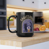 Sagittarius Spooky Cat Astrology Mug
