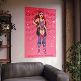 Luchador Chappell Roan Poster