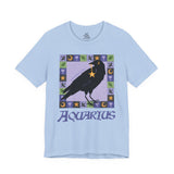 Aquarius Whimsical Crow Tee