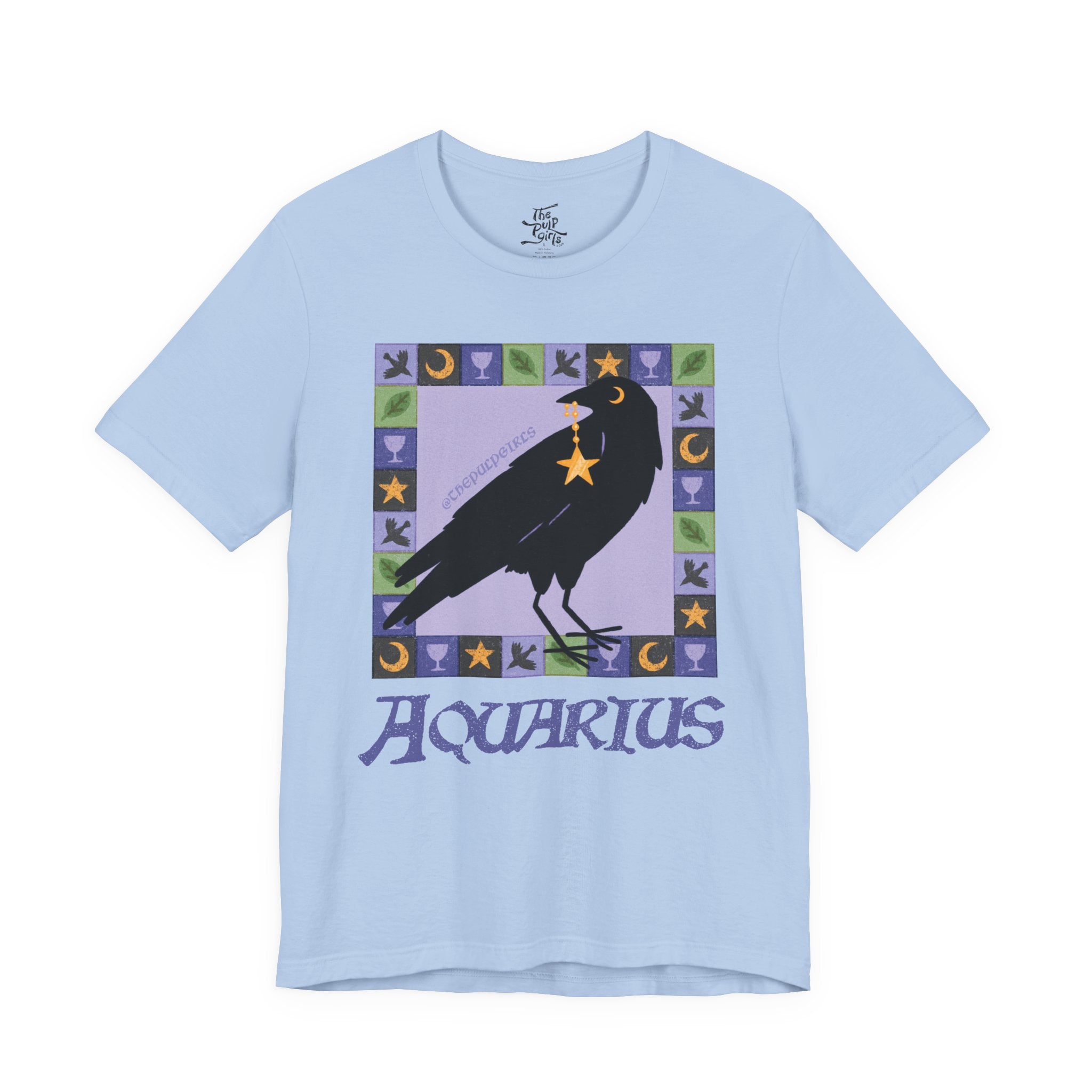 Aquarius Whimsical Crow Tee