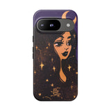 Moon Girl Purple Phone Case
