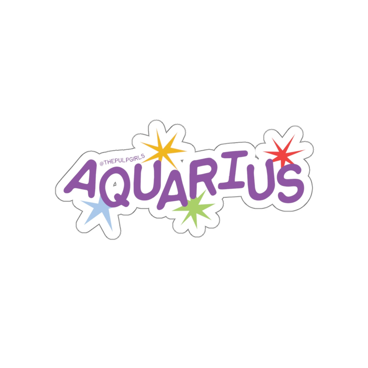 AQUARIUS Kawaii Vinyl Stickers