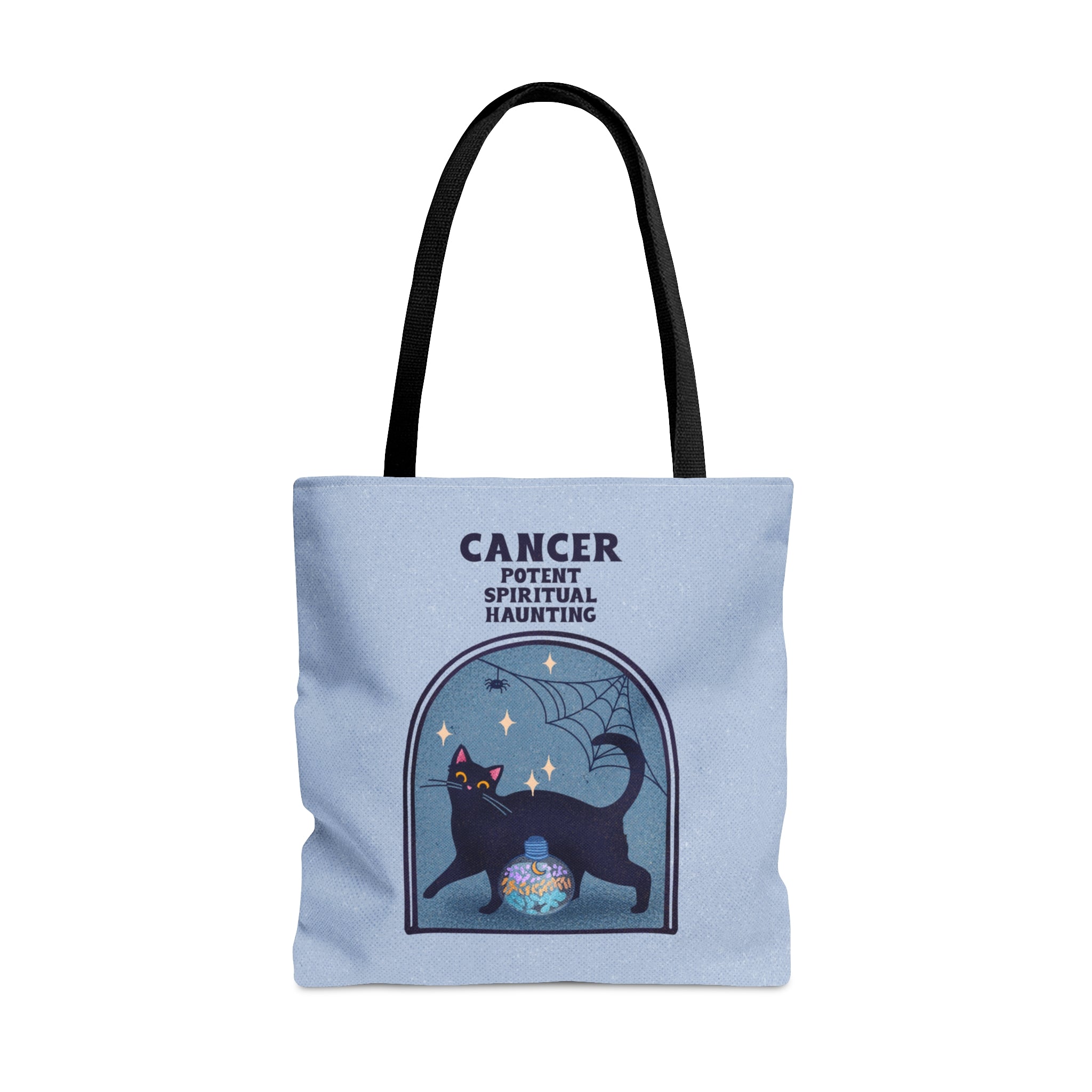 Spooky Cat Astrology Tote - Cancer