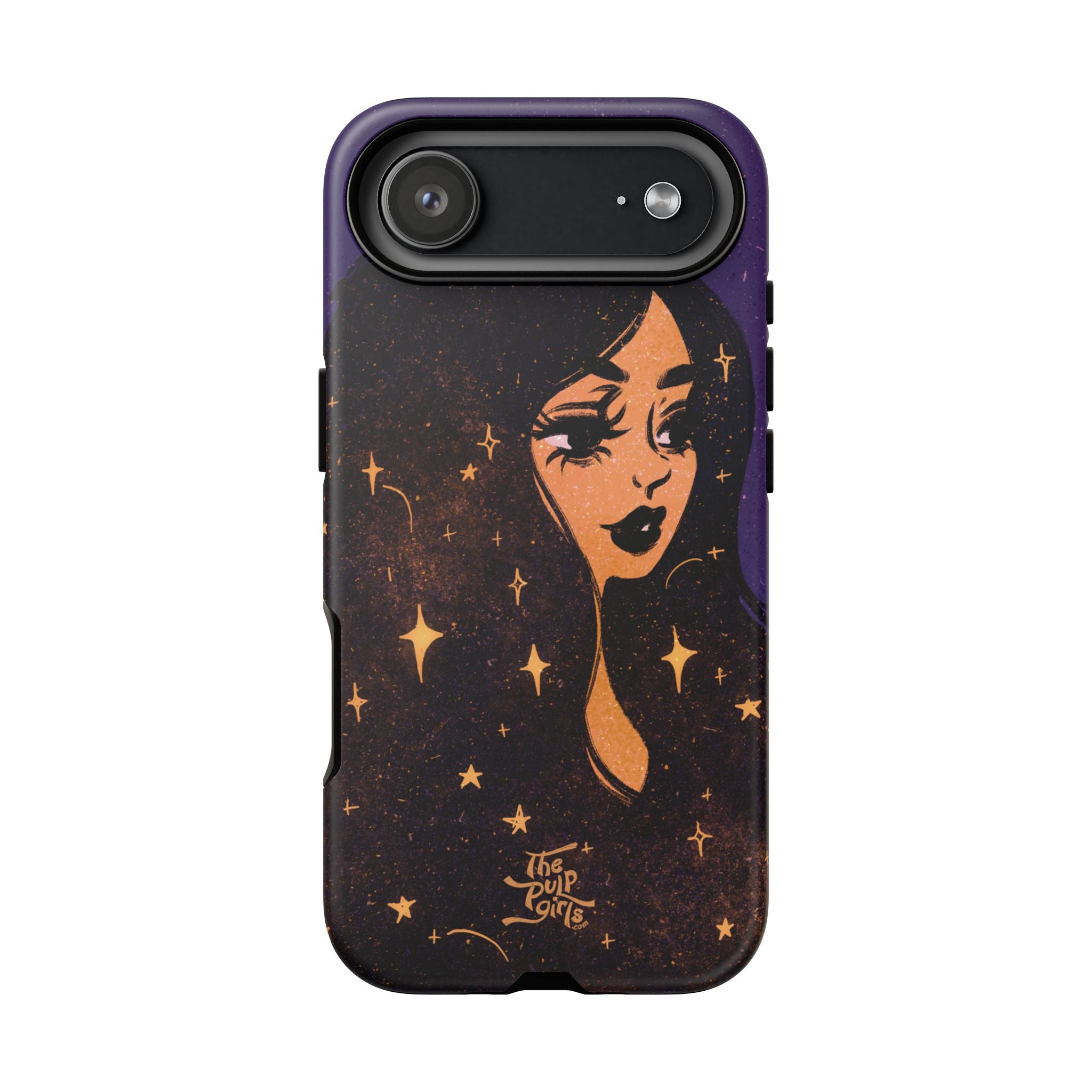 Moon Girl Purple Phone Case